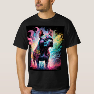 Die leuchtende Sentinel: Ein Holografisches Gestän T-Shirt