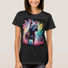 Die leuchtende Sentinel: Ein Holografisches Gestän T-Shirt