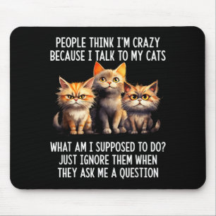 Die Leute denken, ich bin verrückt, weil ich mit m Mousepad