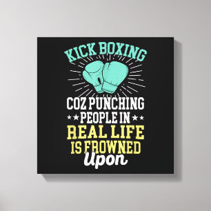 Die Leute, die das Punching betreiben, sind von de Leinwanddruck