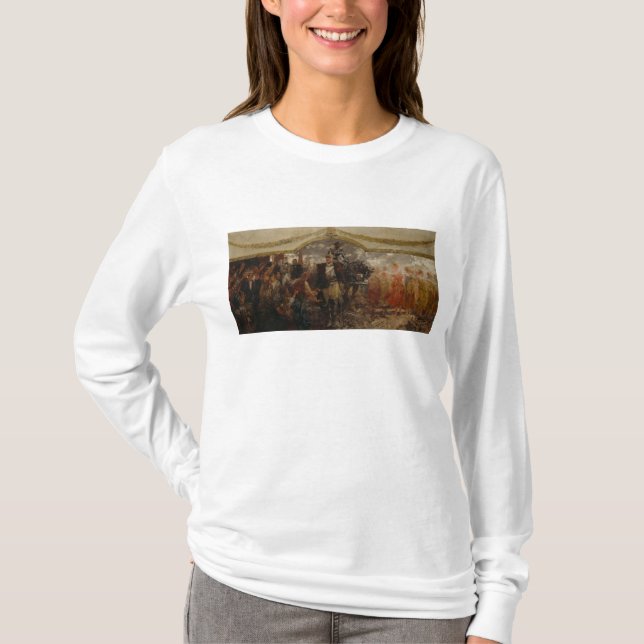 Die Leute übertragen Ehrerbietung nach Bismarck, T-Shirt (Vorderseite)