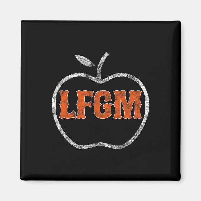 Die Lfgm T - Baseball  Magnet (Vorne)