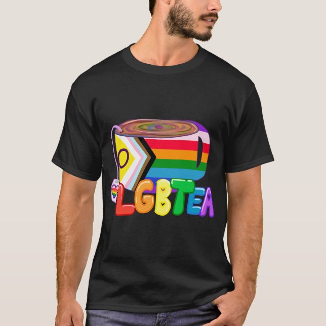 Die LGBTea Vintage T-Shirt (Vorderseite)
