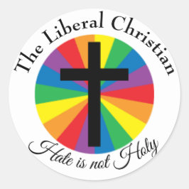 Die liberalen Christlichen Aufkleber