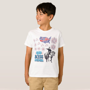 Die Liberty Lights Show weiß T-Shirt