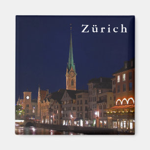 Die Lichter des Abends Zürich Magnet