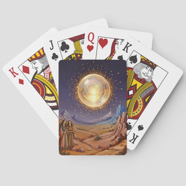 Die Lichtkugel - Spielkarten (Rückseite)