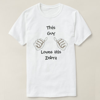 Die Liebe der Männer mein Zebra-Shirt T-Shirt