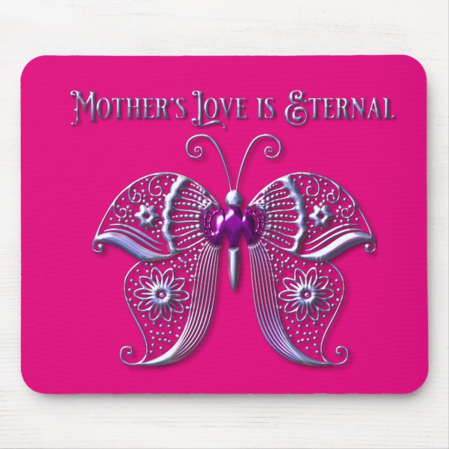 Die Liebe der Mutter ist ewig Mousepad (Vorne)
