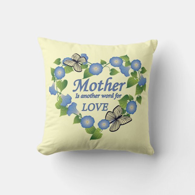 Die Liebe der Mutter Kissen (Vorderseite)