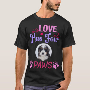 Die Liebe des benutzerdefinierten Fotos hat vier P T-Shirt