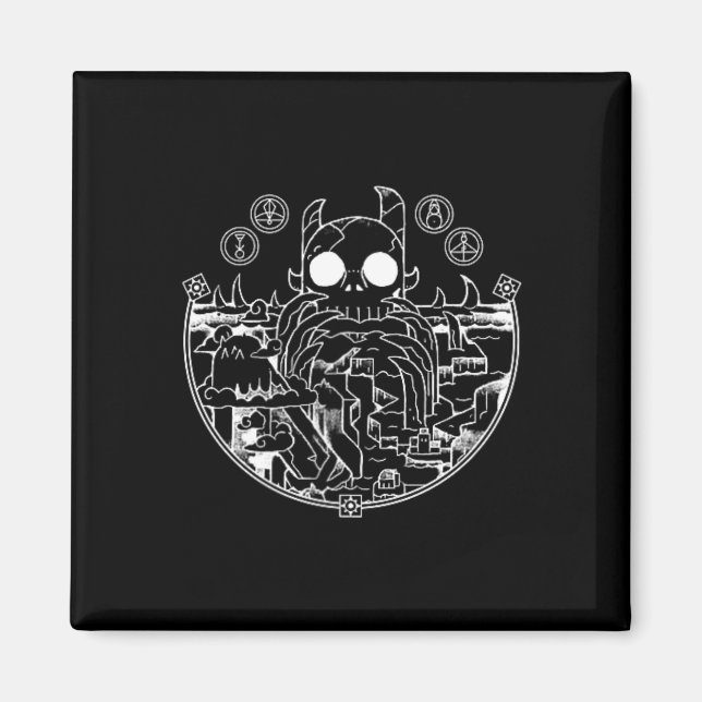 Die Liebe des Boiling Isles Owl House wird auf der Magnet (Vorne)