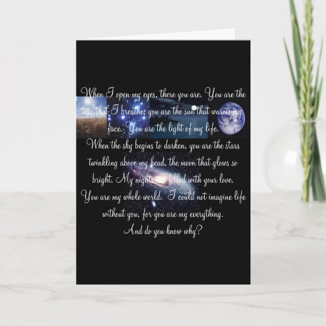 Die Liebe des Franks Karte (Vorderseite)