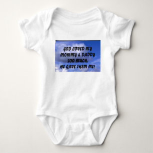 Die Liebe des Gottes Baby Strampler
