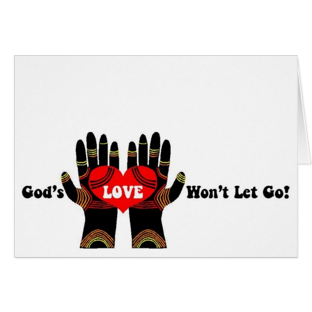Die LIEBE des Gottes lässt nicht gehen! (Vorderseite (Horizontal))