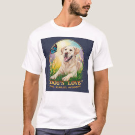 Die Liebe des Hundes ist rein und bedingungslos T-Shirt