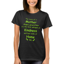 Die Liebe einer Mutter | Herzliches Zitat T-Shirt