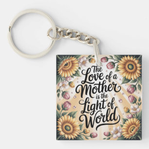 Die Liebe einer Mutter ist das Licht der Welt Schlüsselanhänger