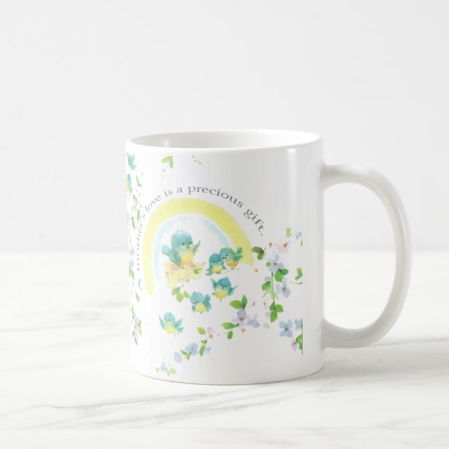 Die Liebe einer Mutter ist ein Wertvolles Geschenk Kaffeetasse (Rechts)