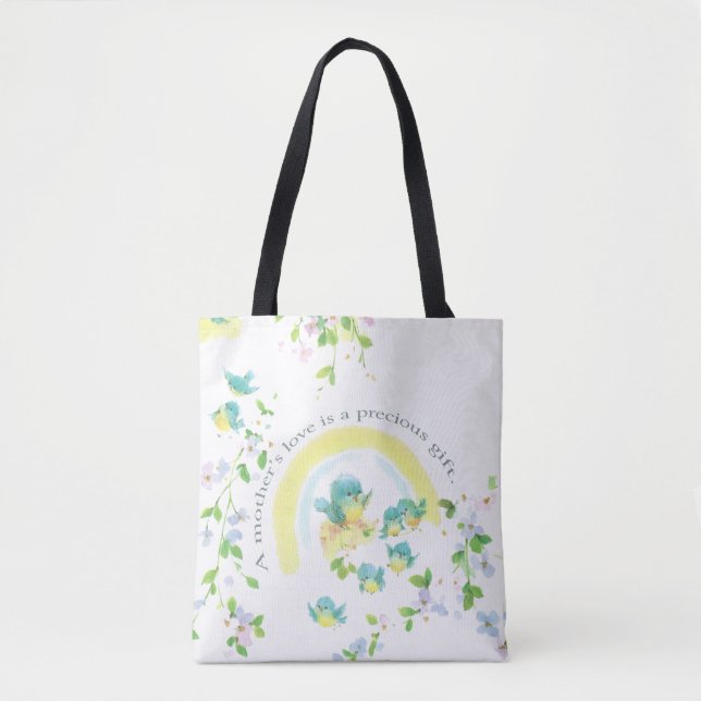 Die Liebe einer Mutter ist ein Wertvolles Geschenk Tasche (Vorderseite)