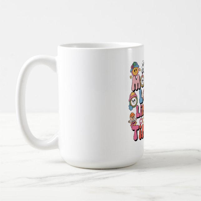 Die Liebe einer Mutter ist grenzenlos und zeitlos Kaffeetasse (Links)