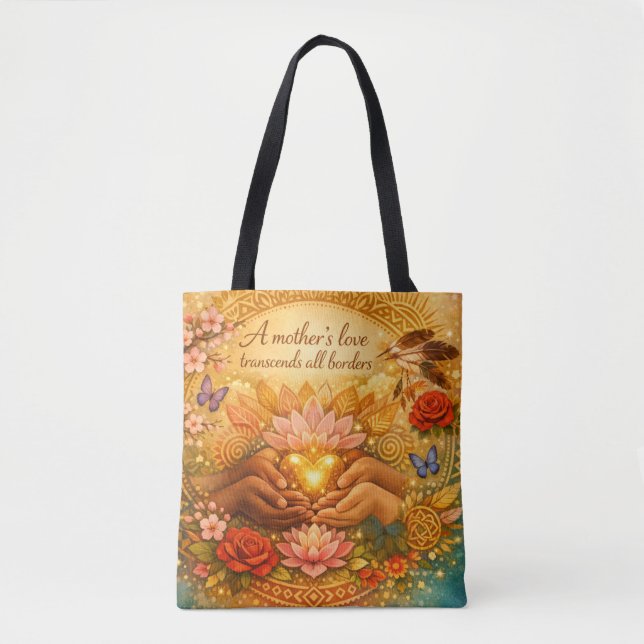 Die Liebe einer Mutter — Tragetasche Tasche (Vorderseite)