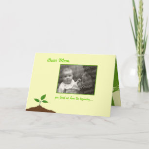 Die Liebe einer Mutter wächst durch die Jahre Karte