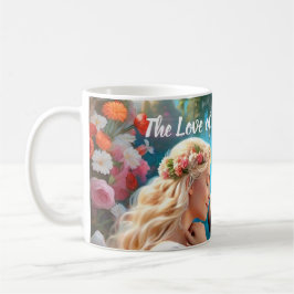 Die Liebe einer Prinzessin für ihr Einhorn Kaffeetasse