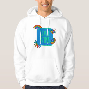 Die Liebe gewinnt. Gay Regenbogen lgbtq Hoodie