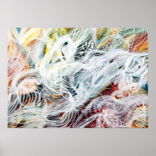 Die Liebe Gottes durch Georgiana Houghton Poster