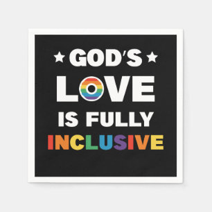 Die Liebe Gottes ist ein Monat voller inklusiver G Serviette