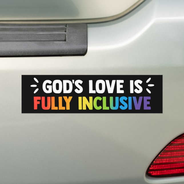 Die Liebe Gottes ist ein vollständig inklusives LG Autoaufkleber (Auf Auto)
