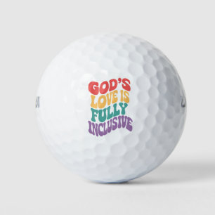 Die Liebe Gottes ist vollständig inklusiv Christli Golfball