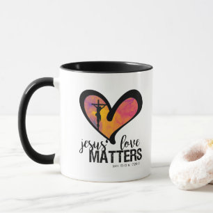 Die Liebe Jesu (Paint Swirl) Tasse