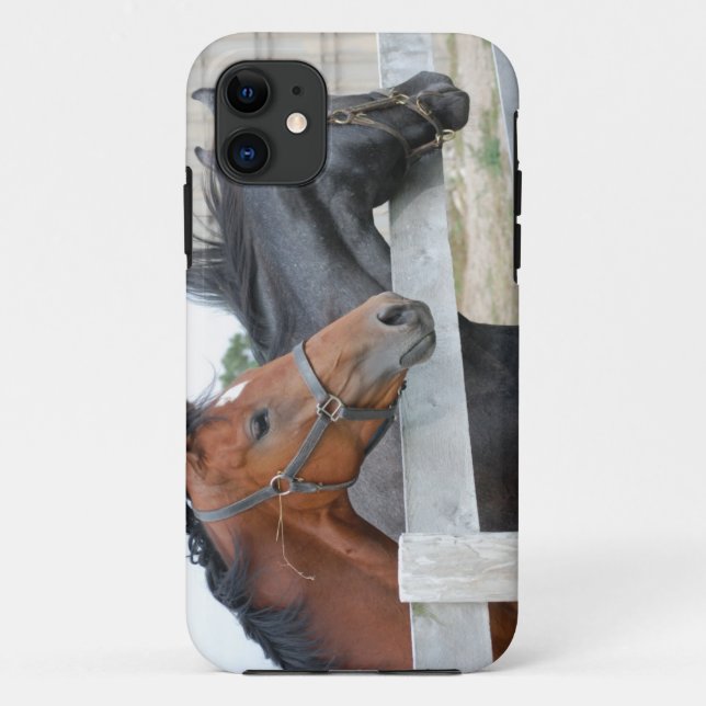 Die Liebe Pferde Case-Mate iPhone Hülle (Rückseite)