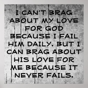 Die Liebe-Plakat des Gottes Poster