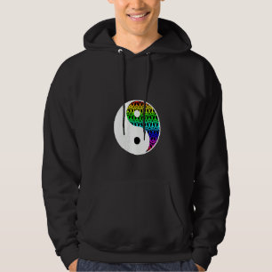 Die Liebe Yin und Yang Peace Symbol signalisieren  Hoodie