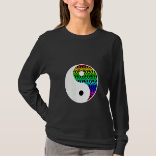 Die Liebe Yin und Yang Peace Symbol signalisieren  T-Shirt