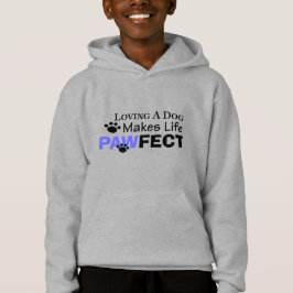 Die Liebe zum Hund macht das Leben zum Kinderspiel Hoodie