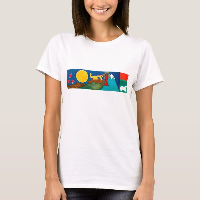 Die Liebe zwischen dem Schäfer Endymion und T-Shirt (Vorderseite)
