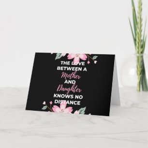 Die Liebe zwischen Mutter und Tochter kennt Karte