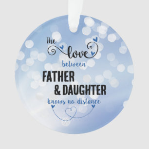 Die Liebe zwischen Vater und Tochter Ornament