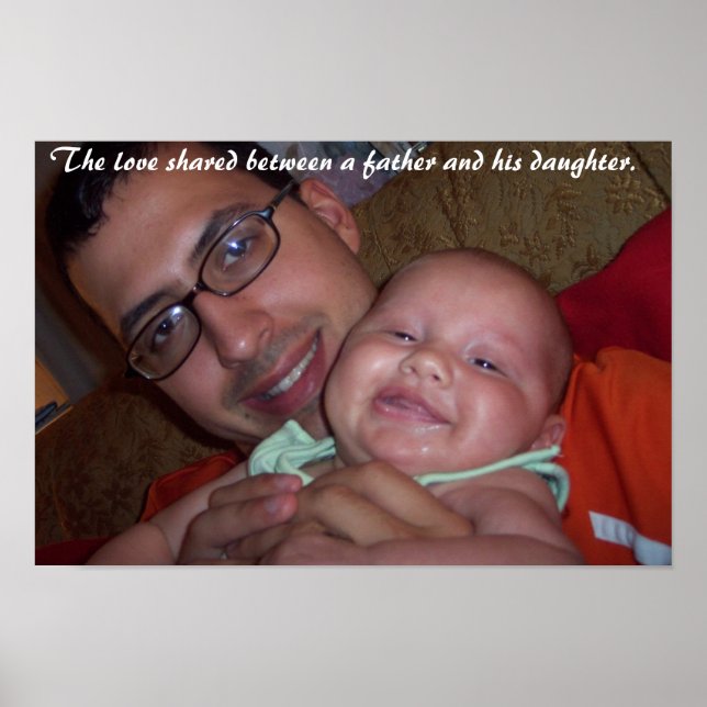 Die Liebe zwischen Vater und Tochter. Poster (Vorne)