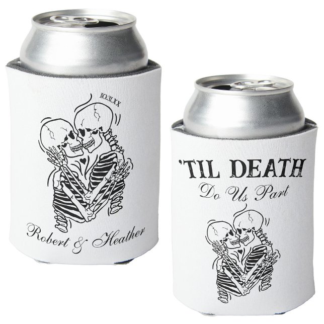 Die Liebenden bis zum Tod gotische Hochzeit Person Dosenkühler (Von Creator hochgeladen)