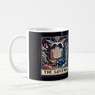 DIE LIEBENDEN Tarot Himmelsmann und -frau Seelenve Kaffeetasse