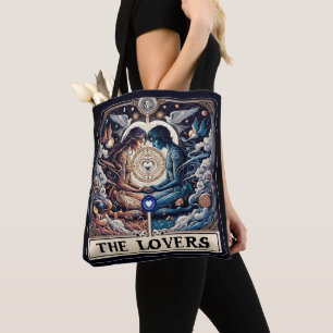 DIE LIEBENDEN Tarot Himmlischer Mann & Frau Seelen Tasche