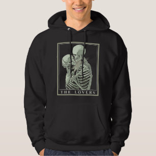 Die Liebenden Tarotkarte Okkult Goth Hoodie