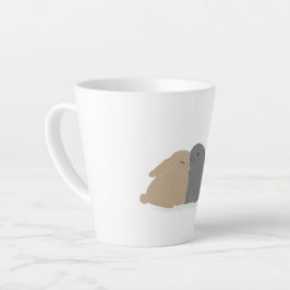Die Liebeskaninchen! Milchtasse