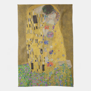 Die Liebhaber des Kissens von Embrace von Gustav K Geschirrtuch
