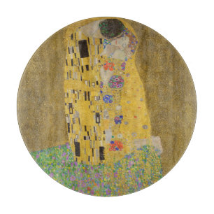 Die Liebhaber des Kissens von Embrace von Gustav K Schneidebrett